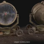 Military Searchlight - Props Realistic